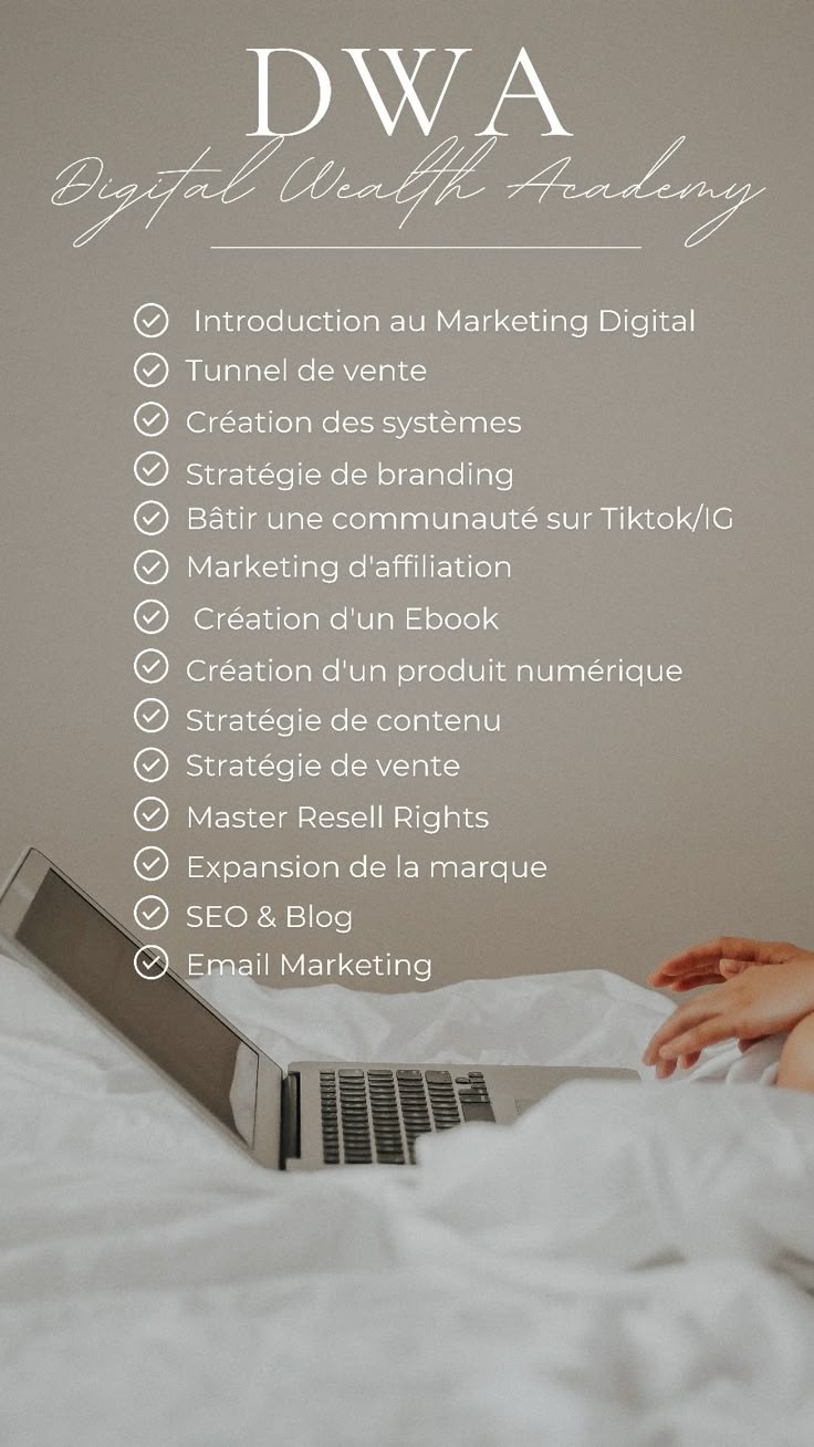 Formation DWA Digital Wealth Academy